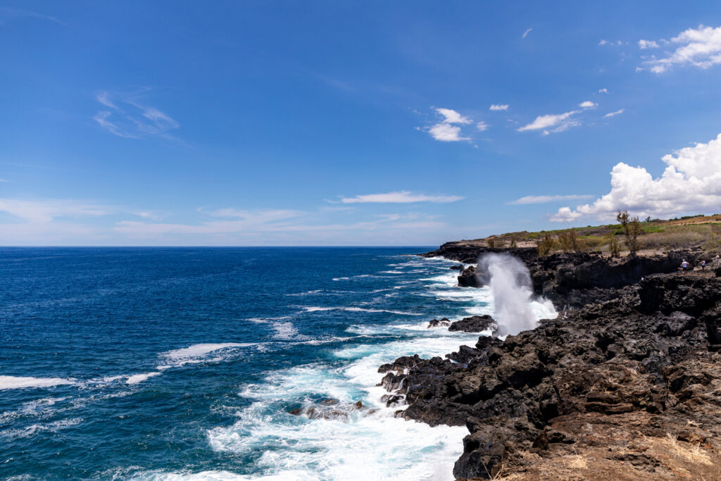 Saint-Leu, Reunion Island - The blowing rock